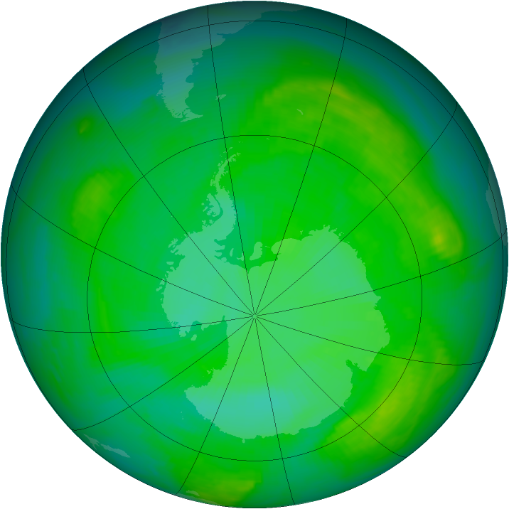 Ozone Map 1979-12-16